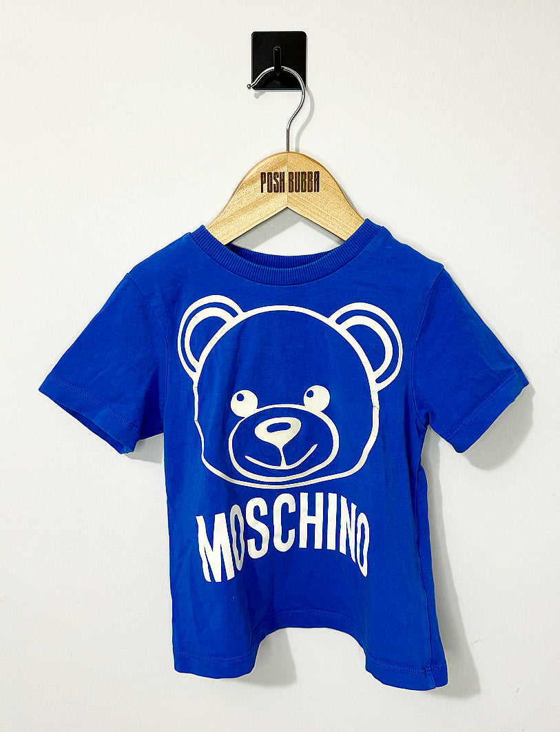 Moschino 2y T-shirt Blue Bear