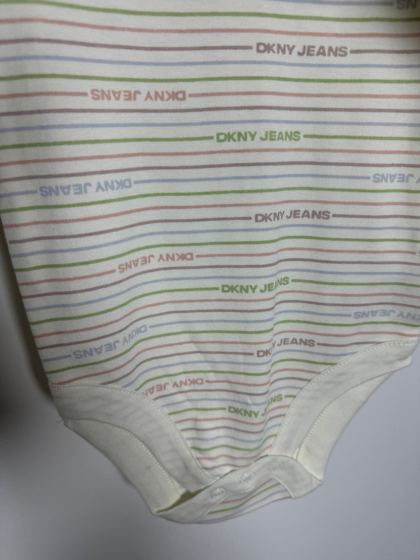 DKNY baby vests x3 6m