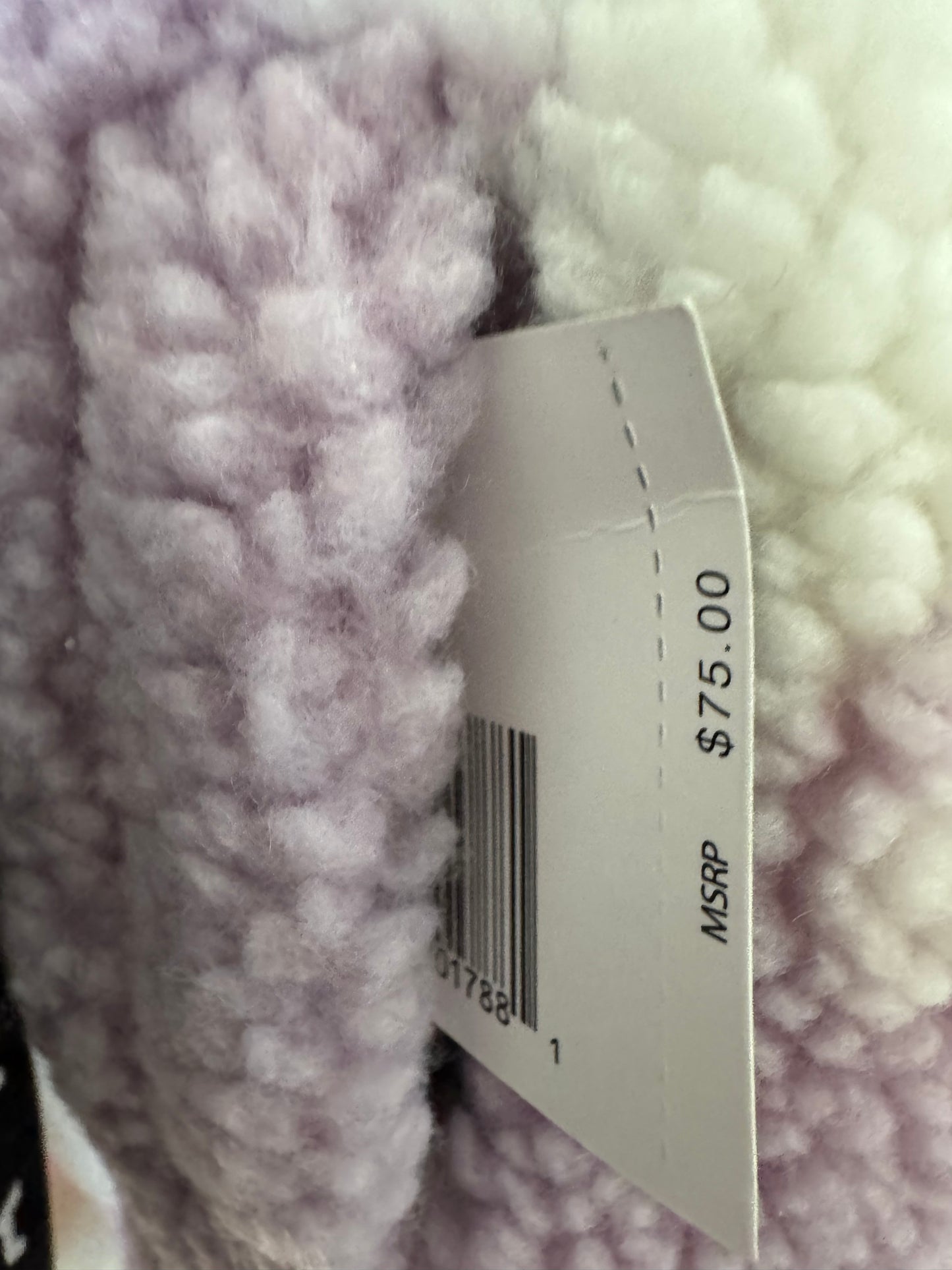 DKNY Faux Fur Lilac Jacket 12m #5048