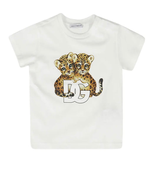 Dolce&Gabbana Animal Print T-shirt 24m