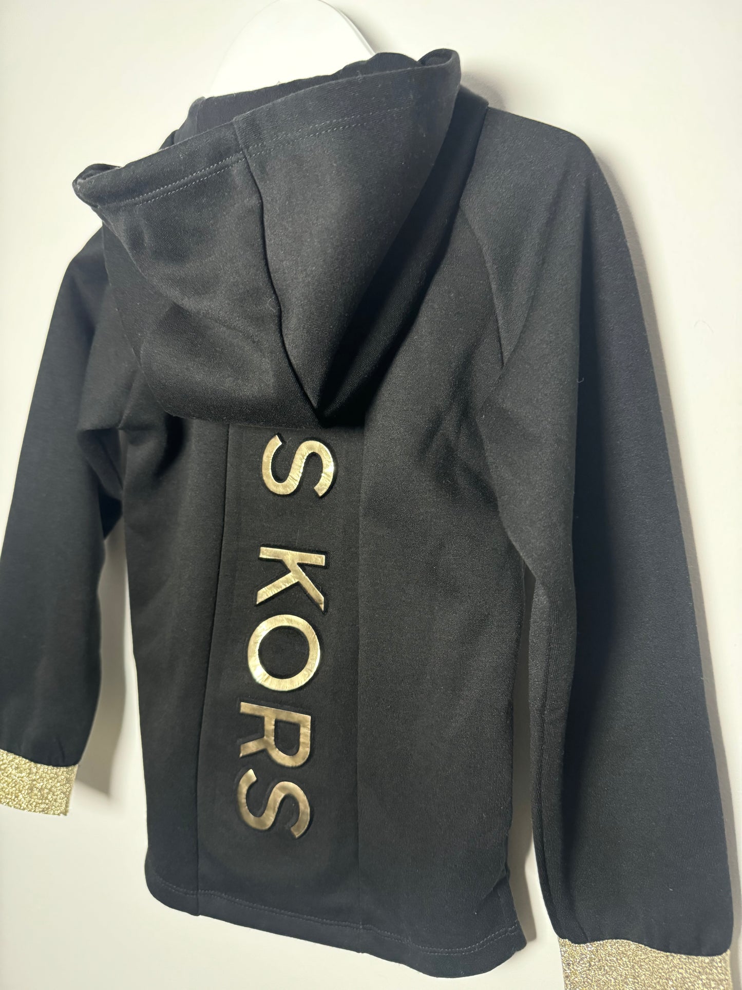 Michael Kors girls zip up hoodie 4-5y