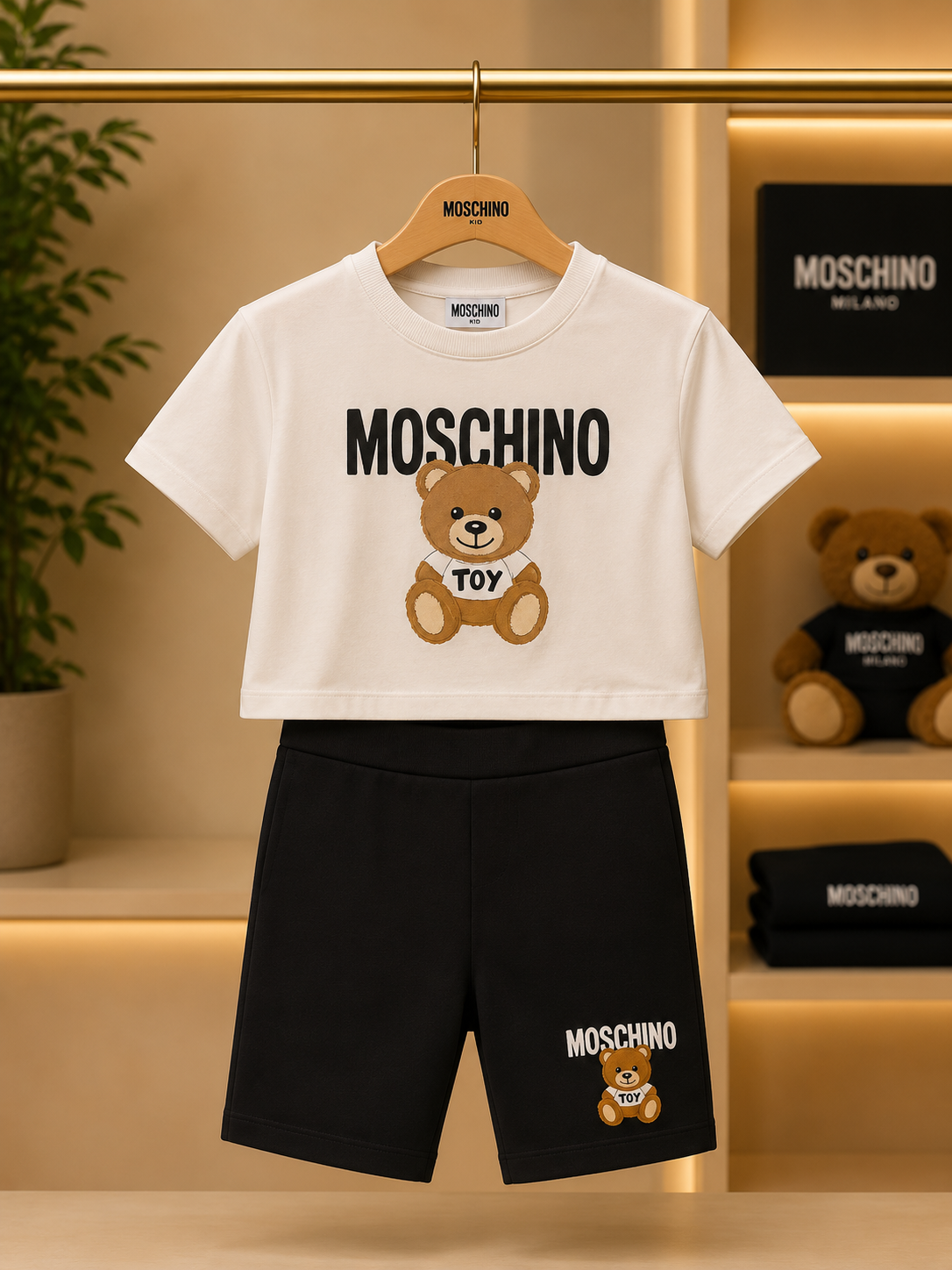 Moschino Girls Set 5-6y