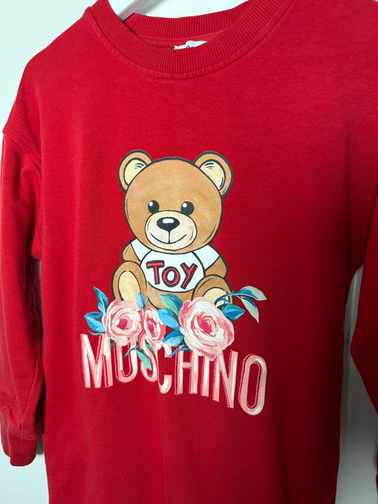 Moschino Red Jumper Dress 6y