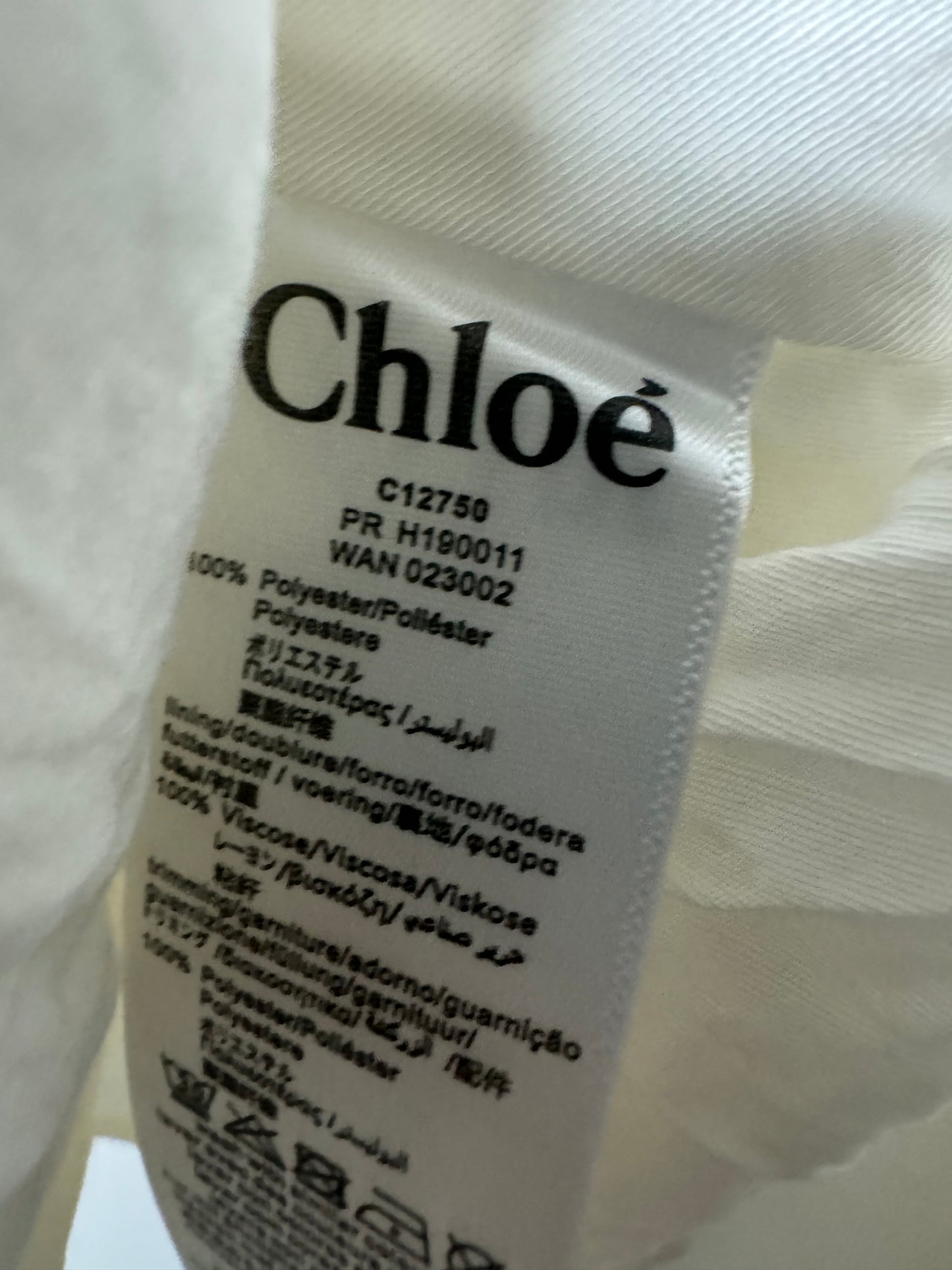 Chloe sequinned dress 4y