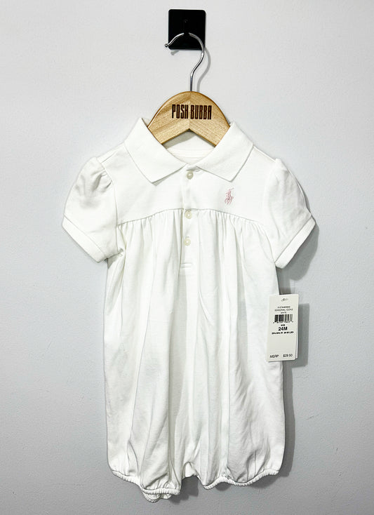 Ralph Lauren White Romper 24m