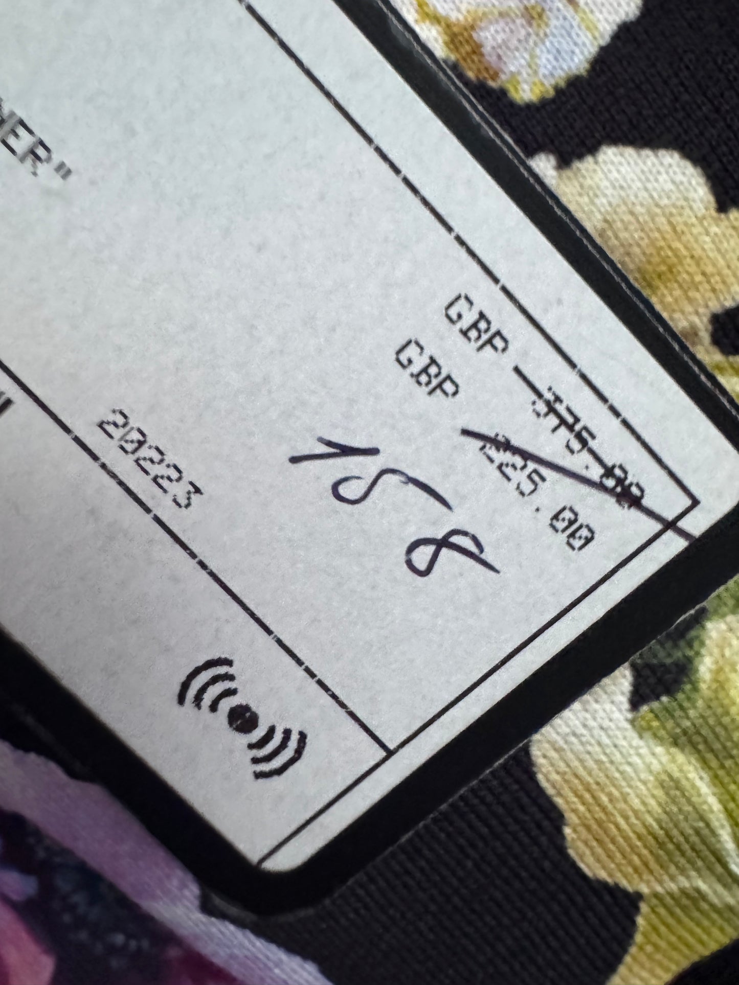 D&G girls floral top 2y