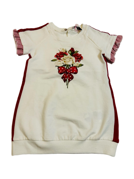 Monnalisa Floral Top 12-18m