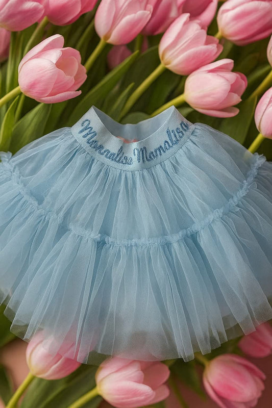 Monnalisa Light Blue Tutu 5y