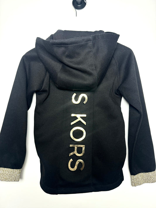 Michael Kors girls zip up hoodie 4-5y