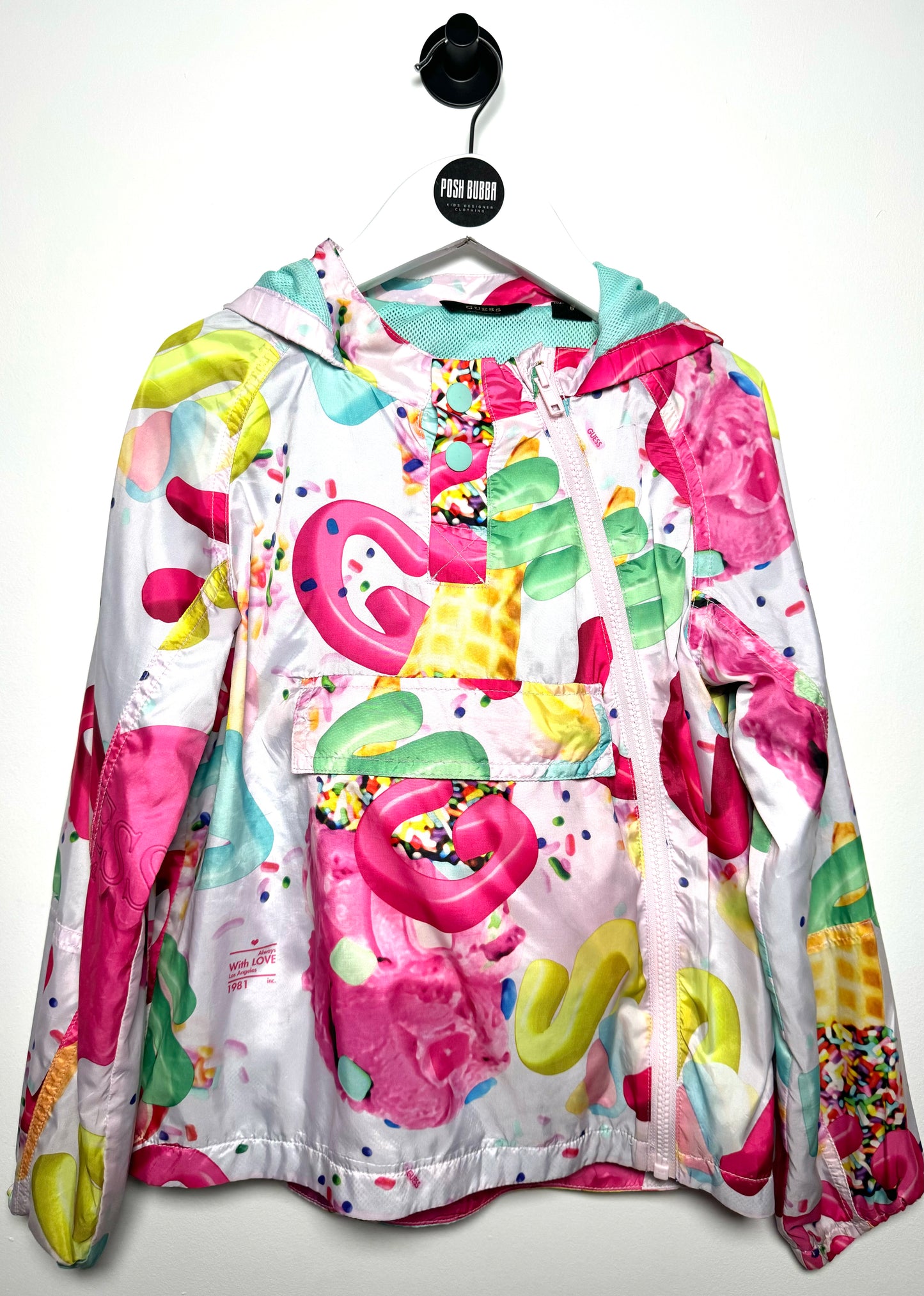 Guess Multicolour Windbreaker 6-7y New no tags