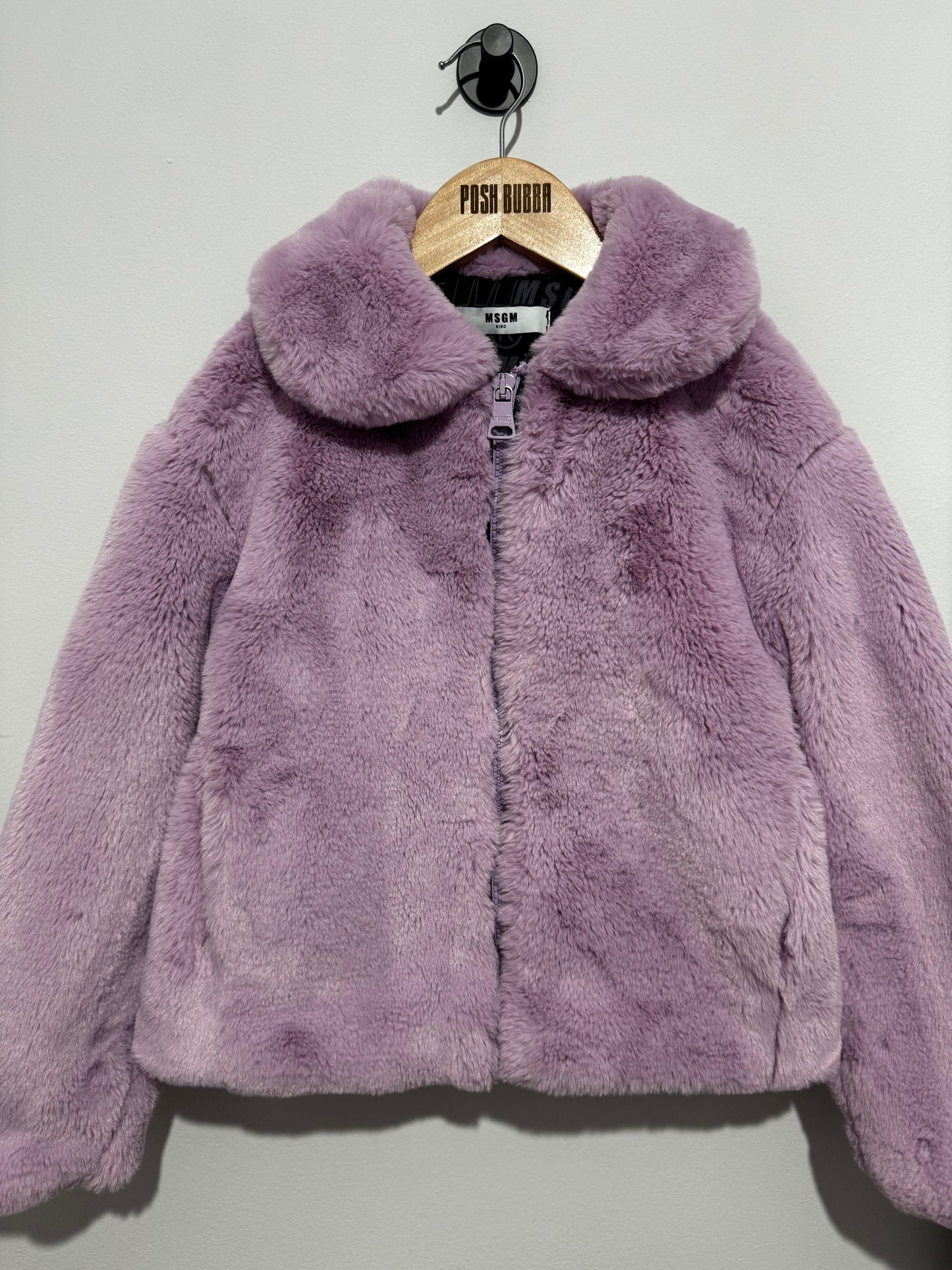 MSGM Lilac Coat 5-6y New No Tags 141021