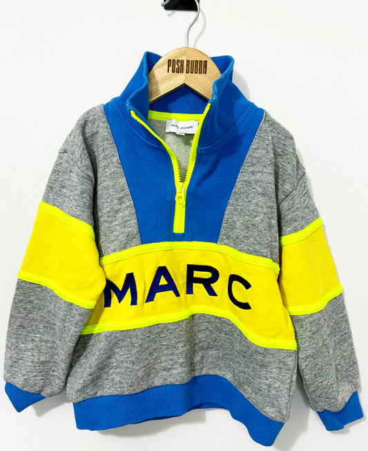 Marc Jacobs quarter zip sweatshirt 5y No Tags