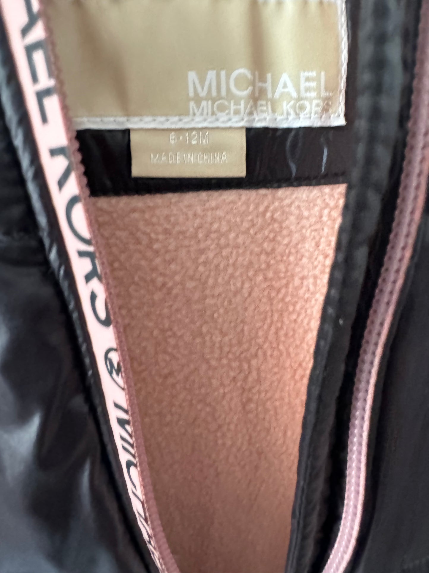 Michael Kors Black Snowsuit 6-12m No Tags #5001