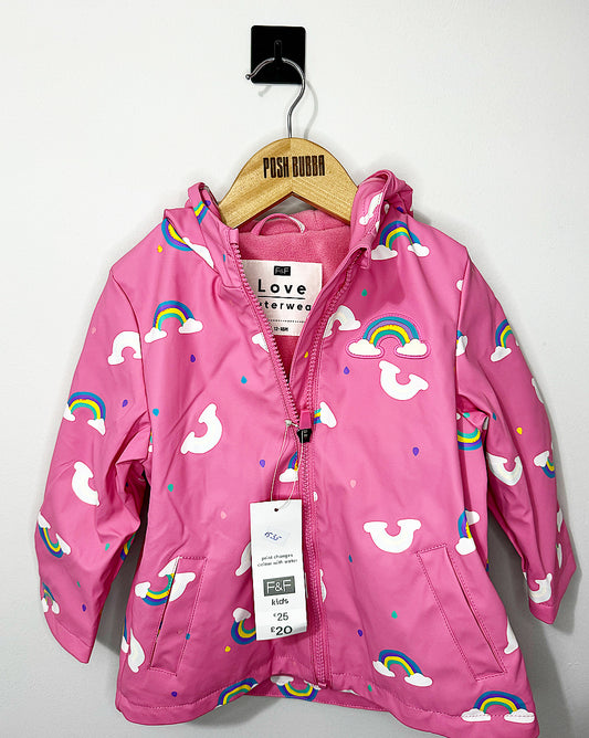 F&F Rainbow Jacket 12-18m