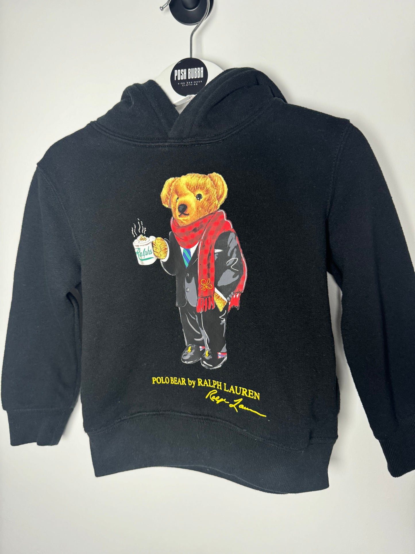 Ralph Lauren Black Hoodie 2y