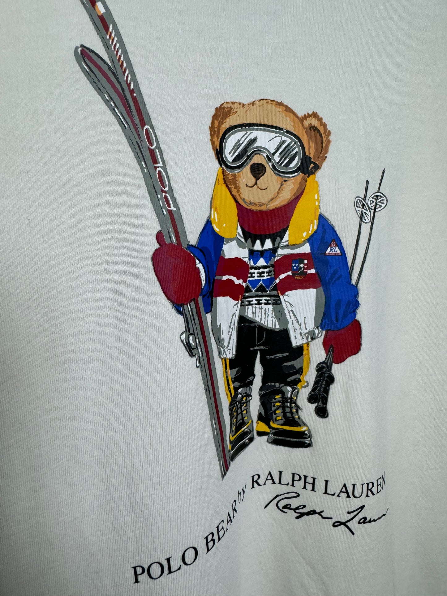Ralph Lauren Polo Bear Ski T-shirt 7y