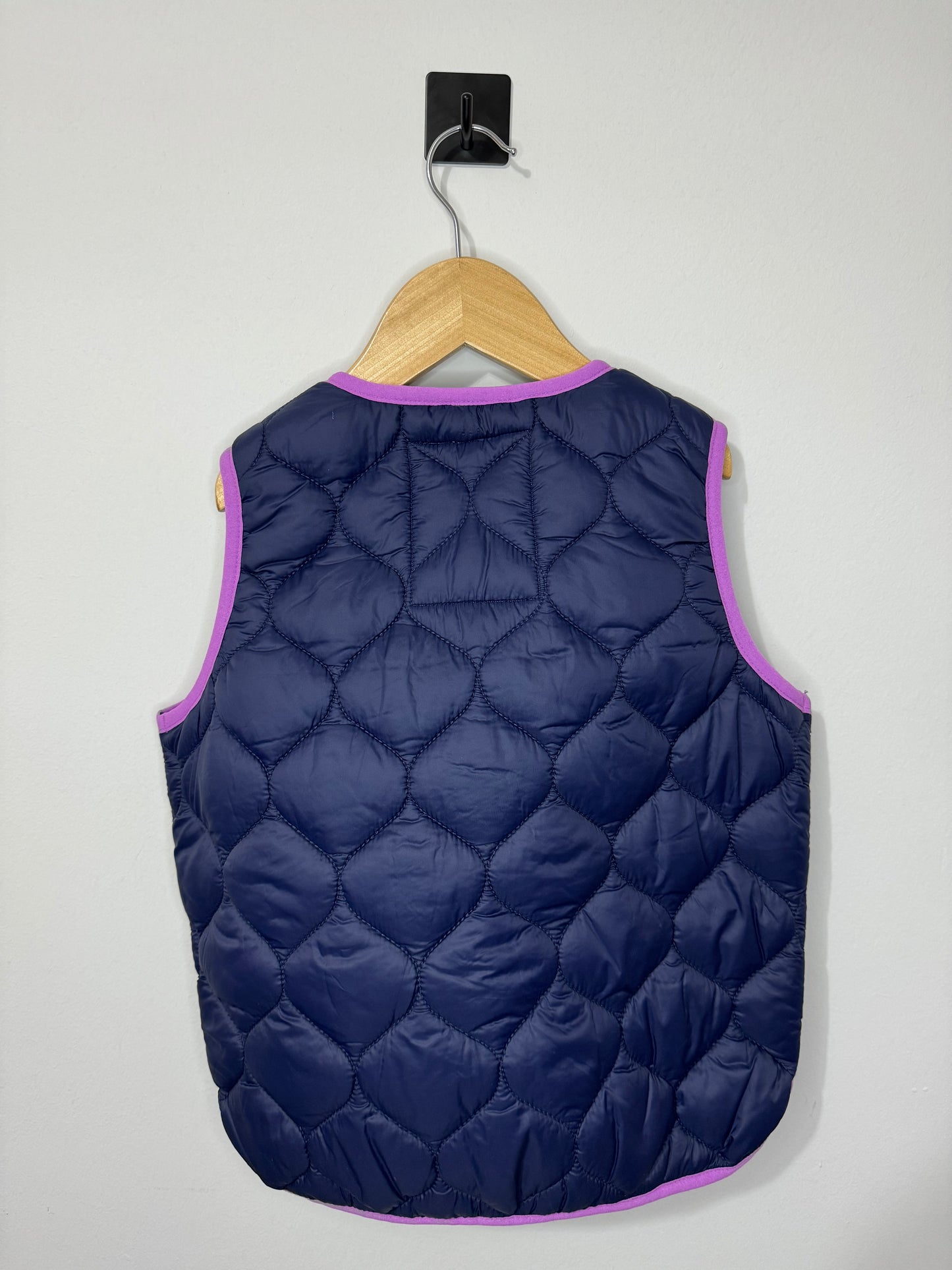 M&S Dark Blue Girls Gilet 6-7y