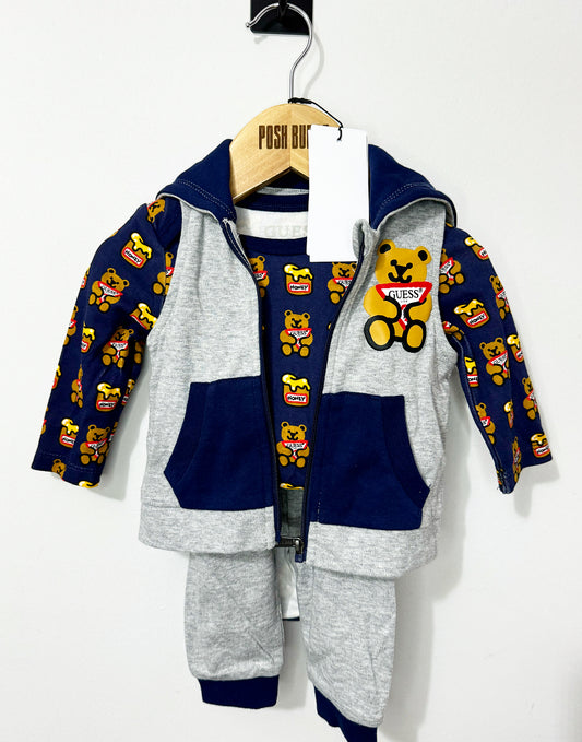 Guess 3pcs Tracksuit Set 3-6m