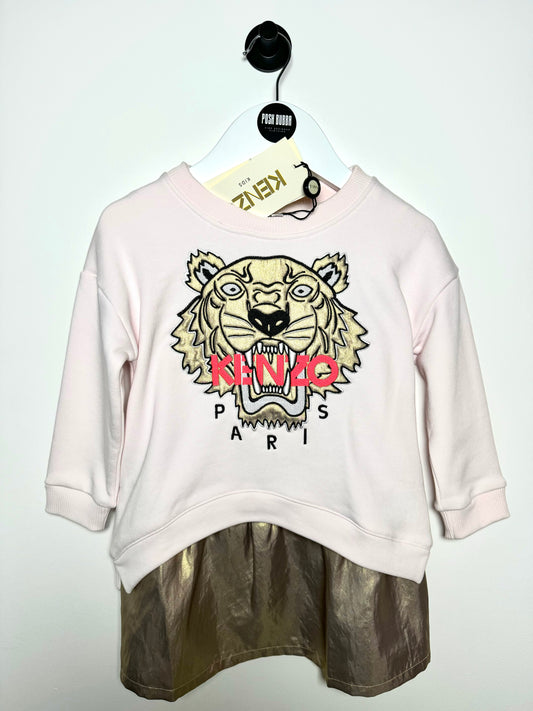 Kenzo Girls Set Jumper & Dress 3y