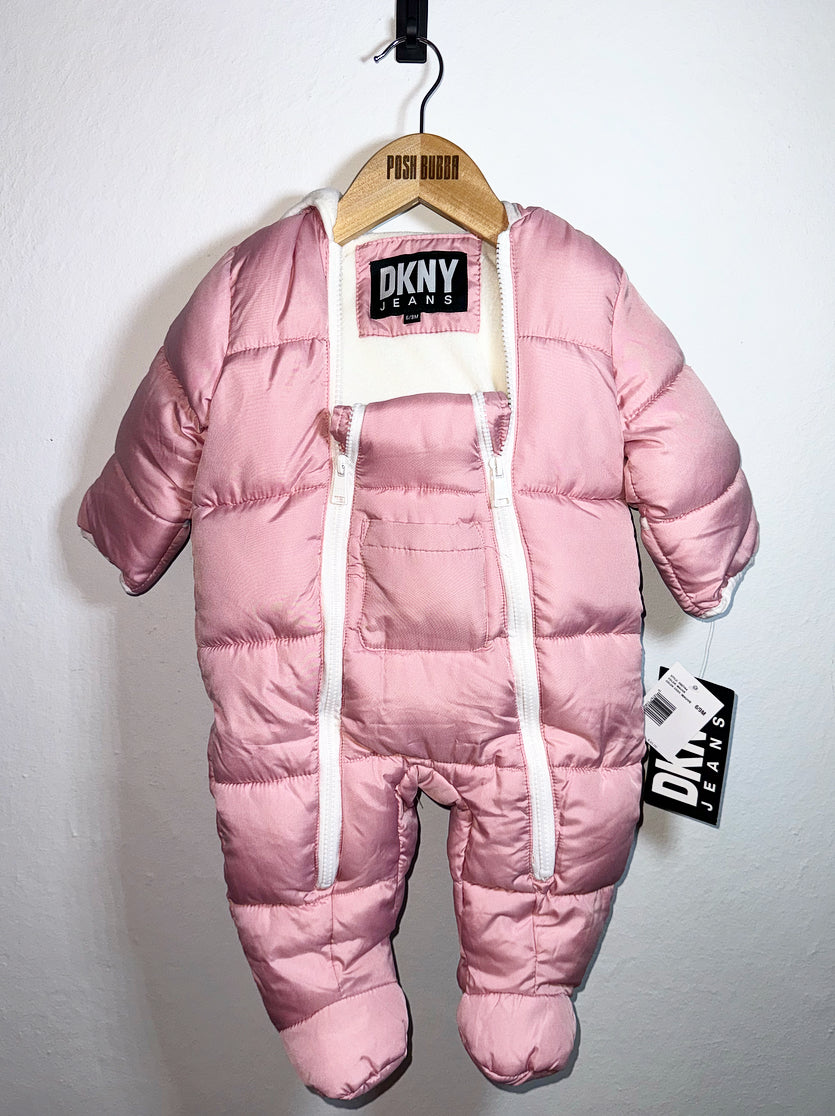 DKNY Pink Snowsuit 6-9m #5022