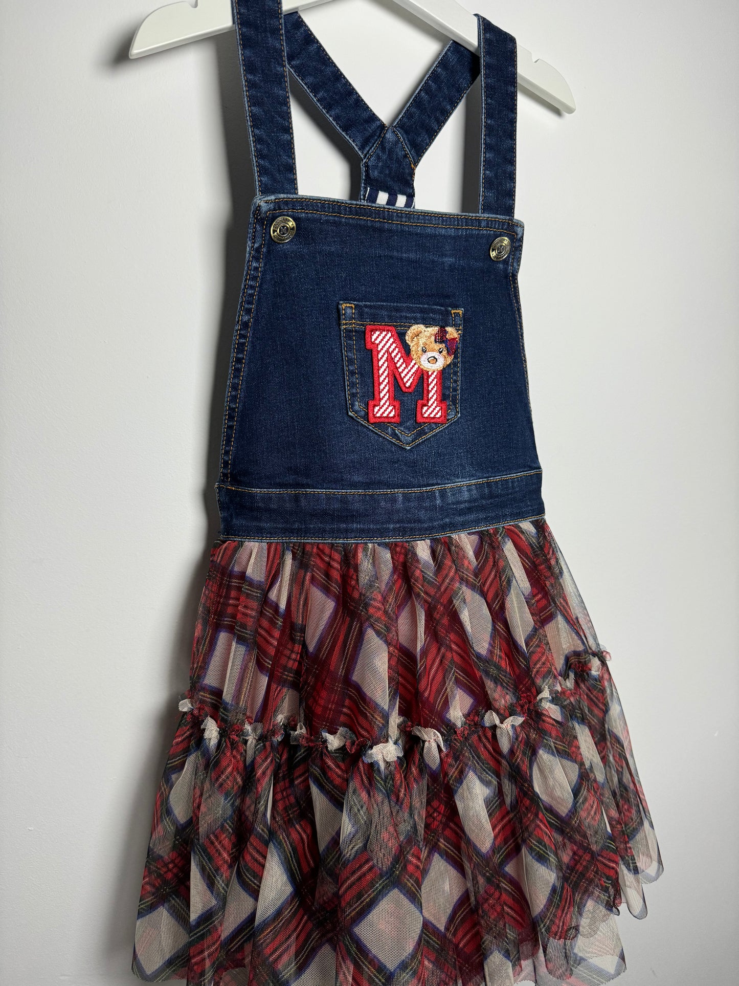 Monnalisa Denim Dress 6y