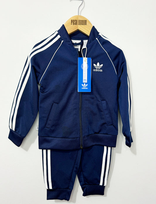 Adidas Navy Blue Tracksuit Boys 12-18m