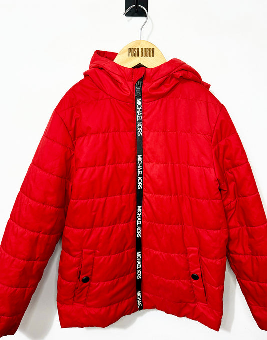 Michael Kors Red Coat 7y No Tags