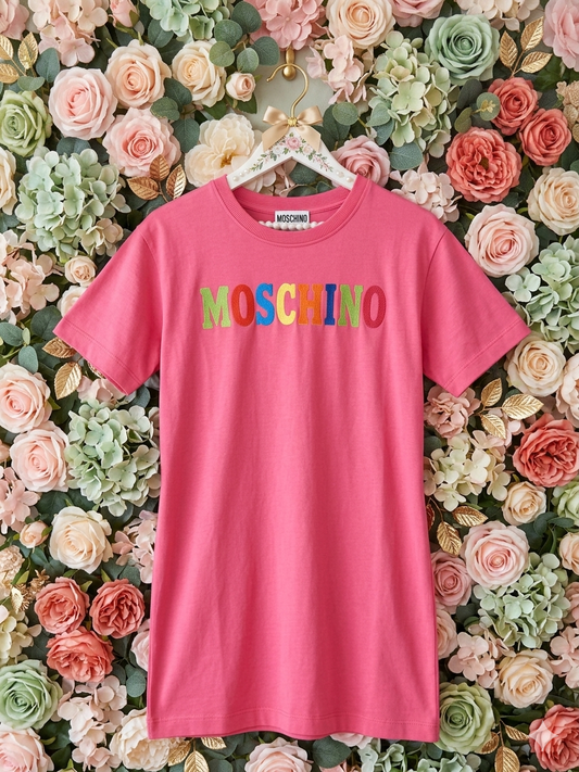 Moschino Pink Dress 10y