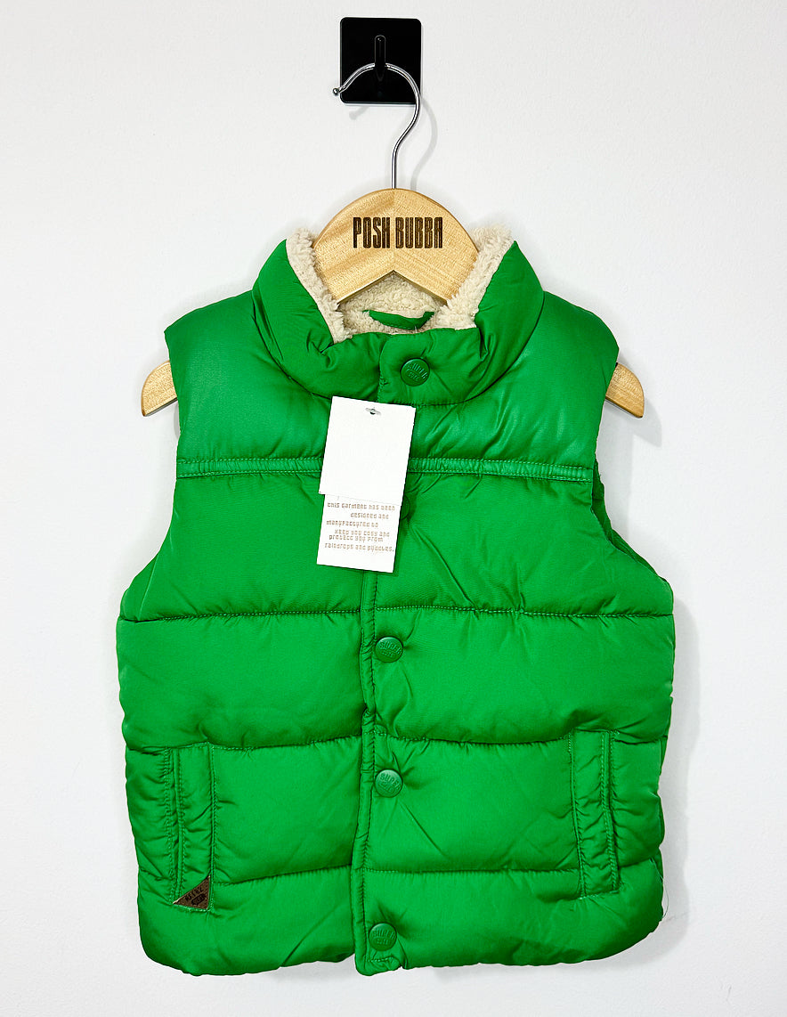 Next Boys Bodywarmer Green 12-18m