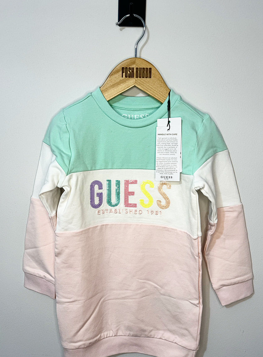 Guess Long Sleeve Dress 2y