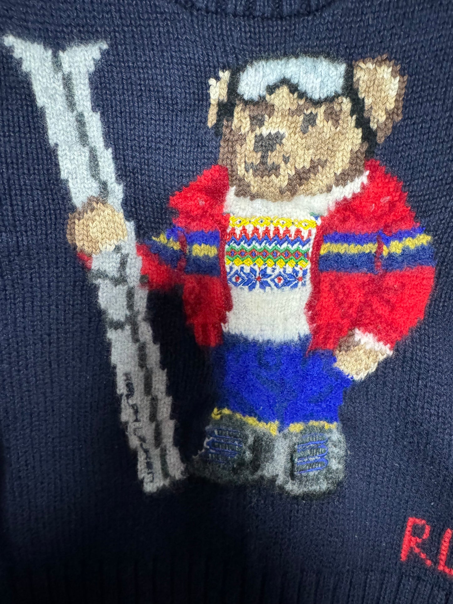 Ralph Lauren Polo Bear Ski Jumper 2-3y