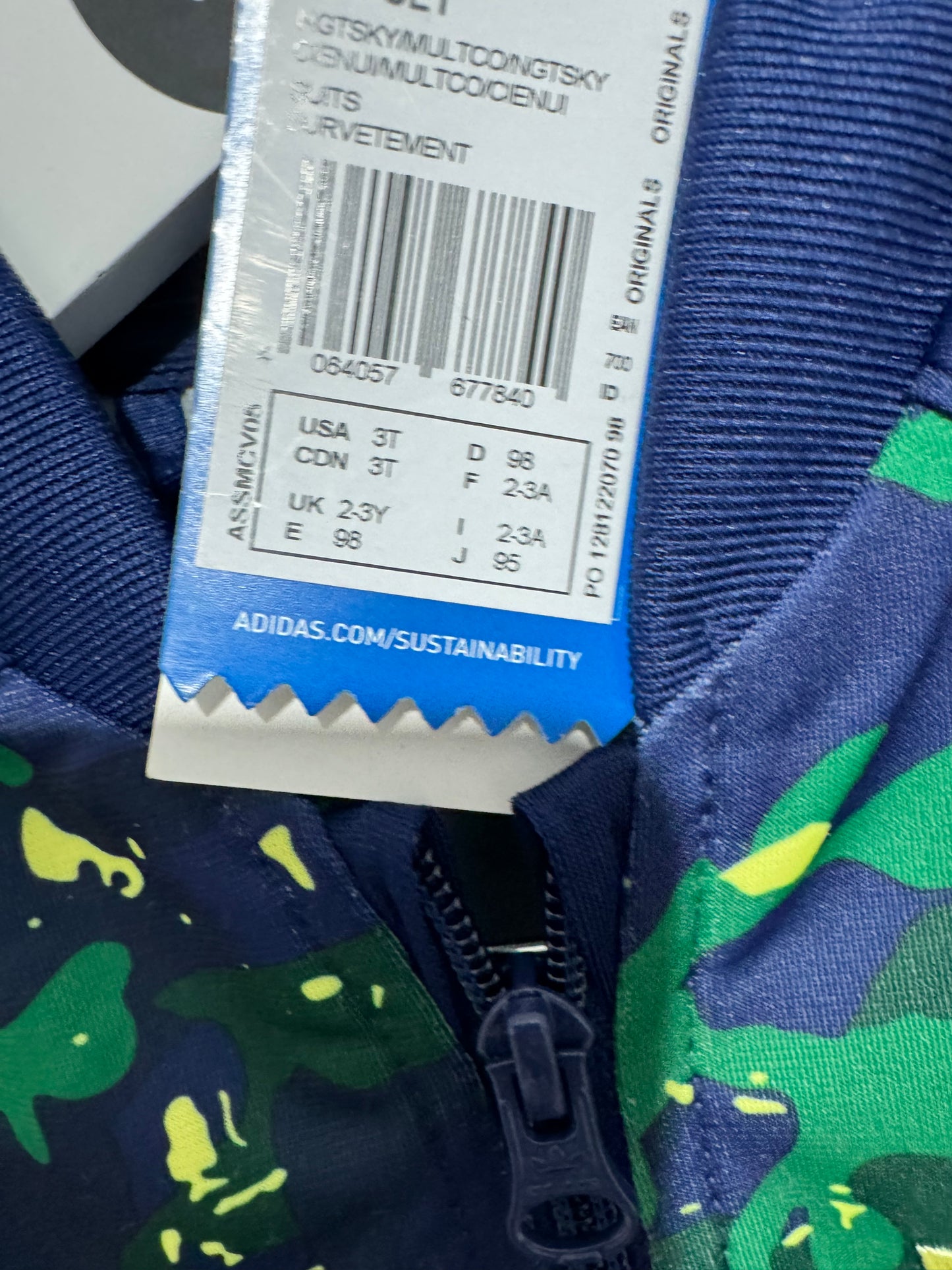 Adidas Tracksuit 2-3y New with tags 141068