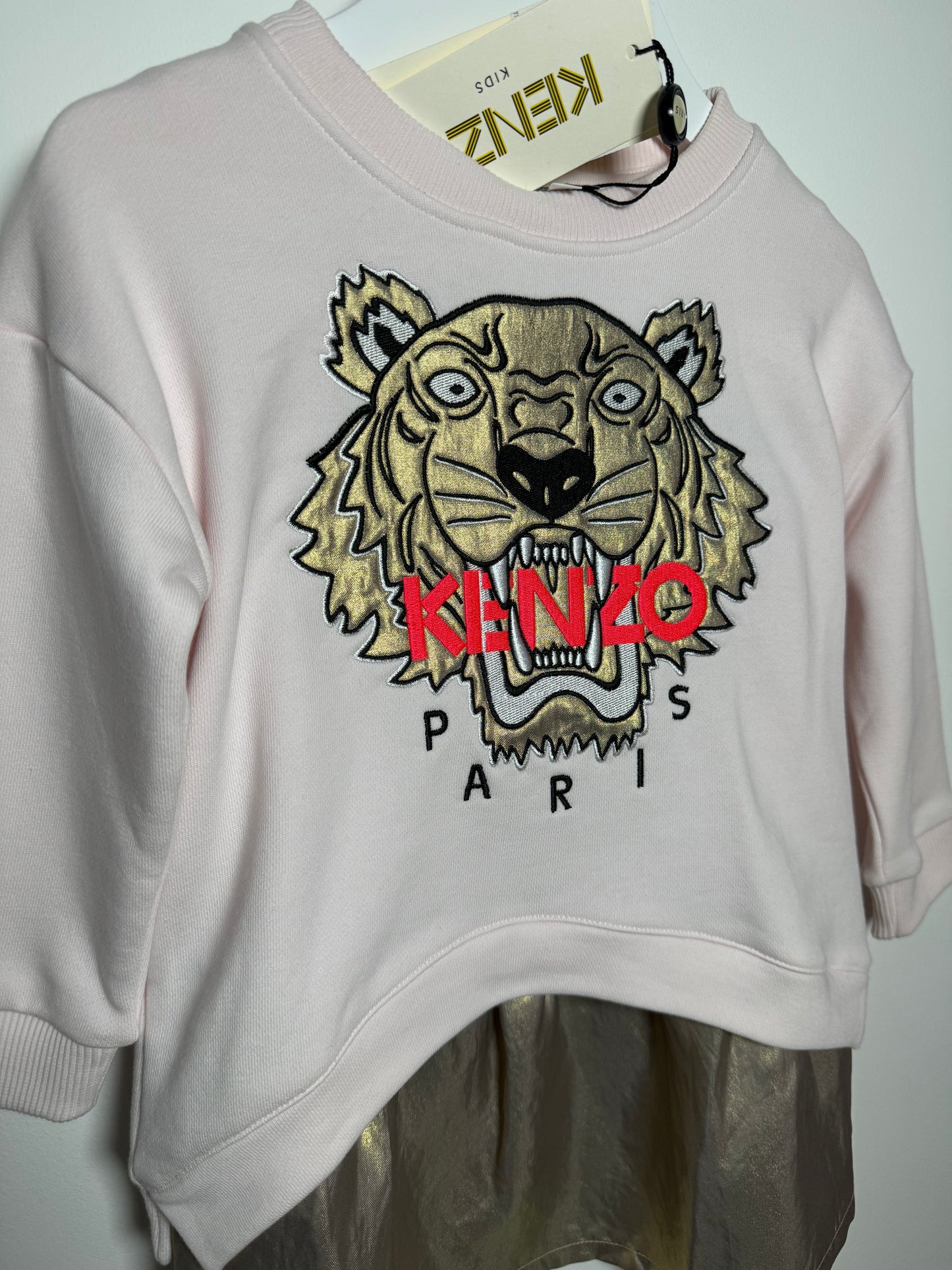 Kenzo Girls Set Jumper & Dress 3y