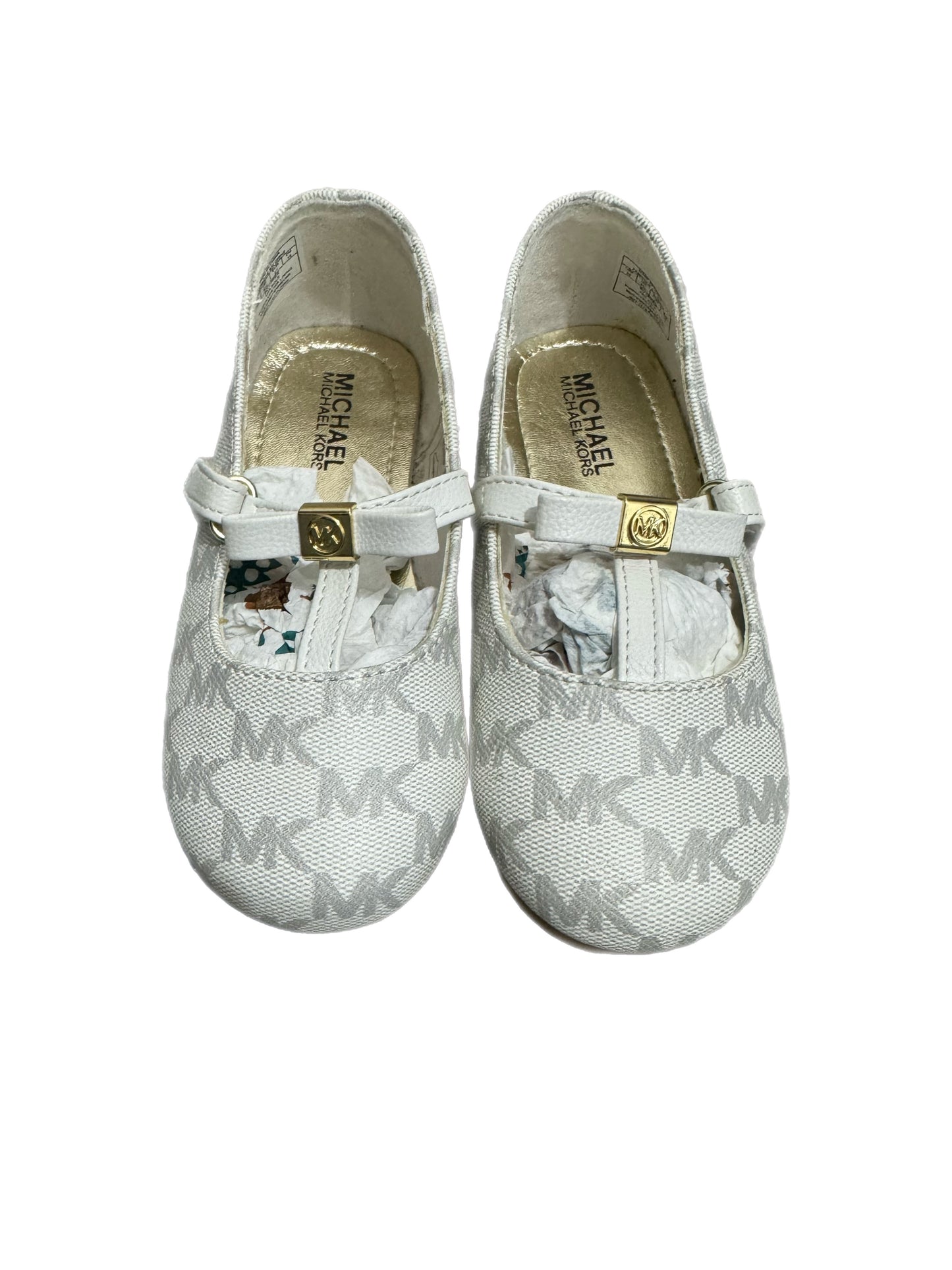 Michael Kors Beige Girls Flat Shoes EU28