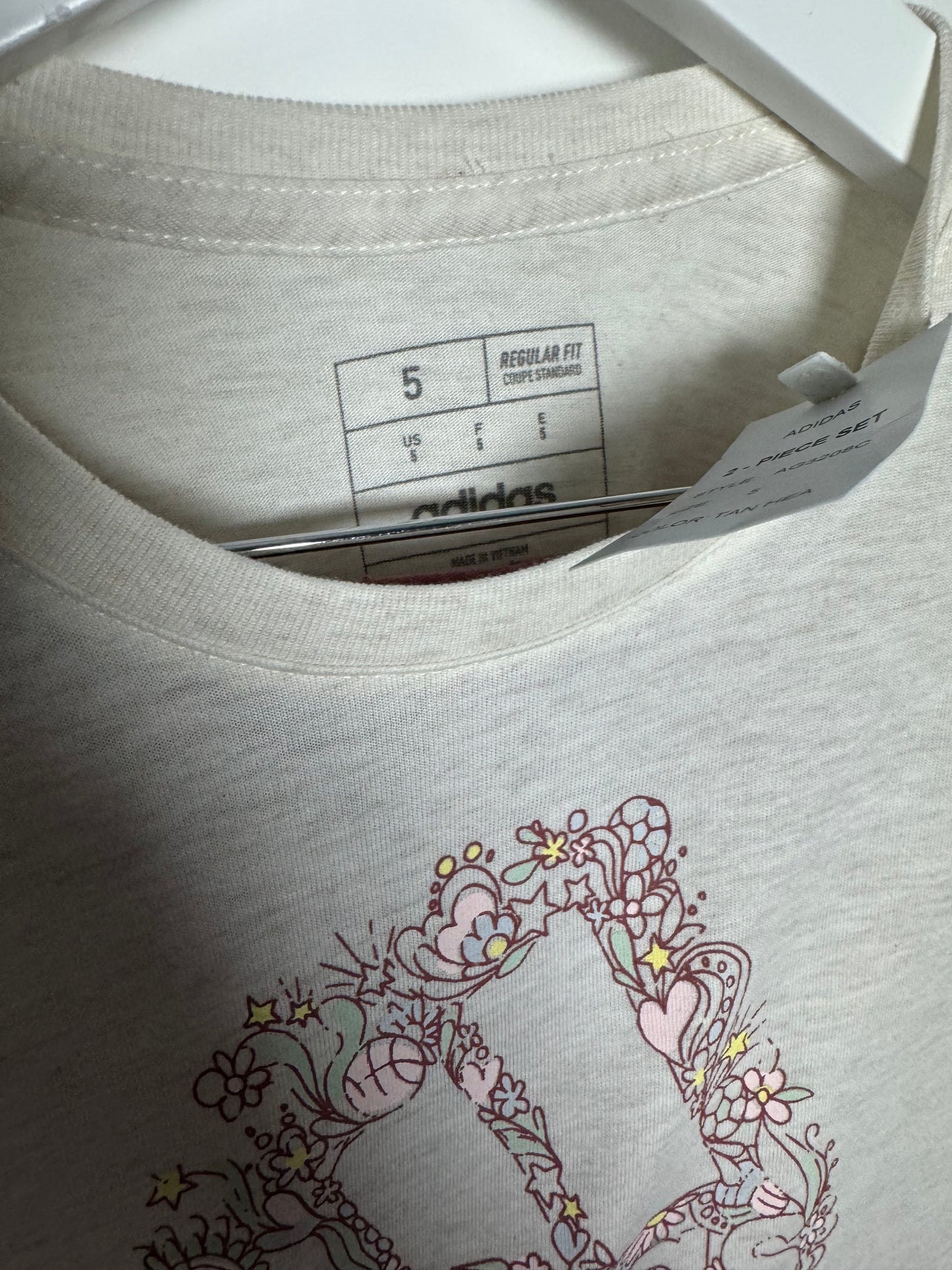 Adidas Girls Tracksuit 5y