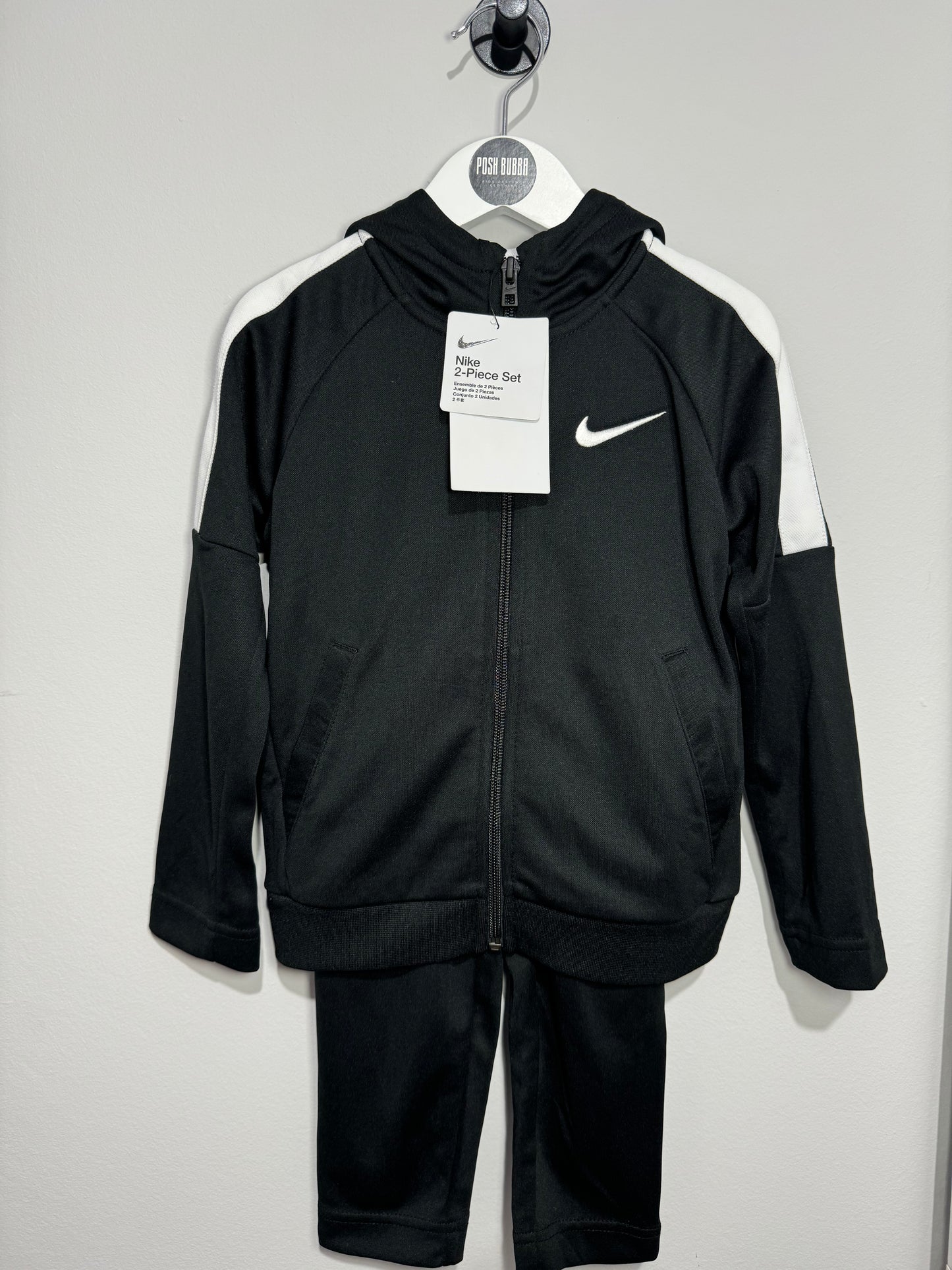 Nike Black Tracksuit 2-3y New with tags 141060