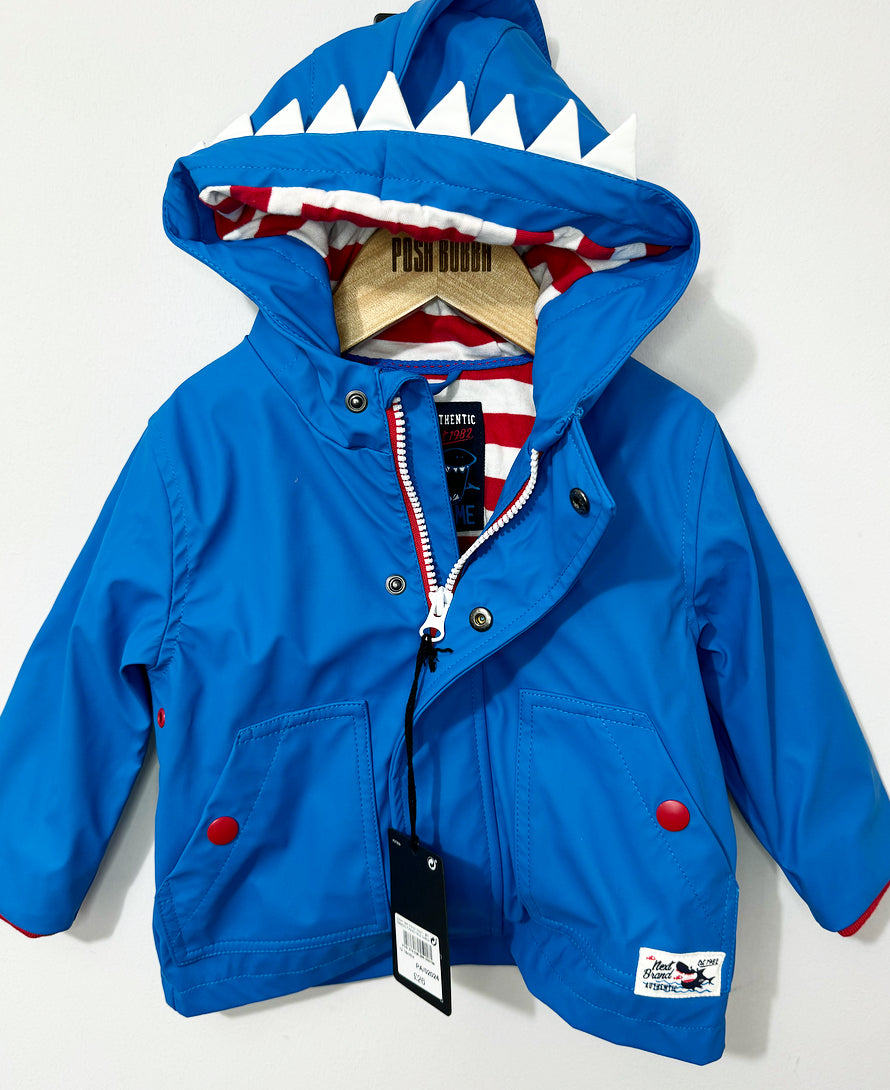 Next Shark waterproof jacket 12-18m