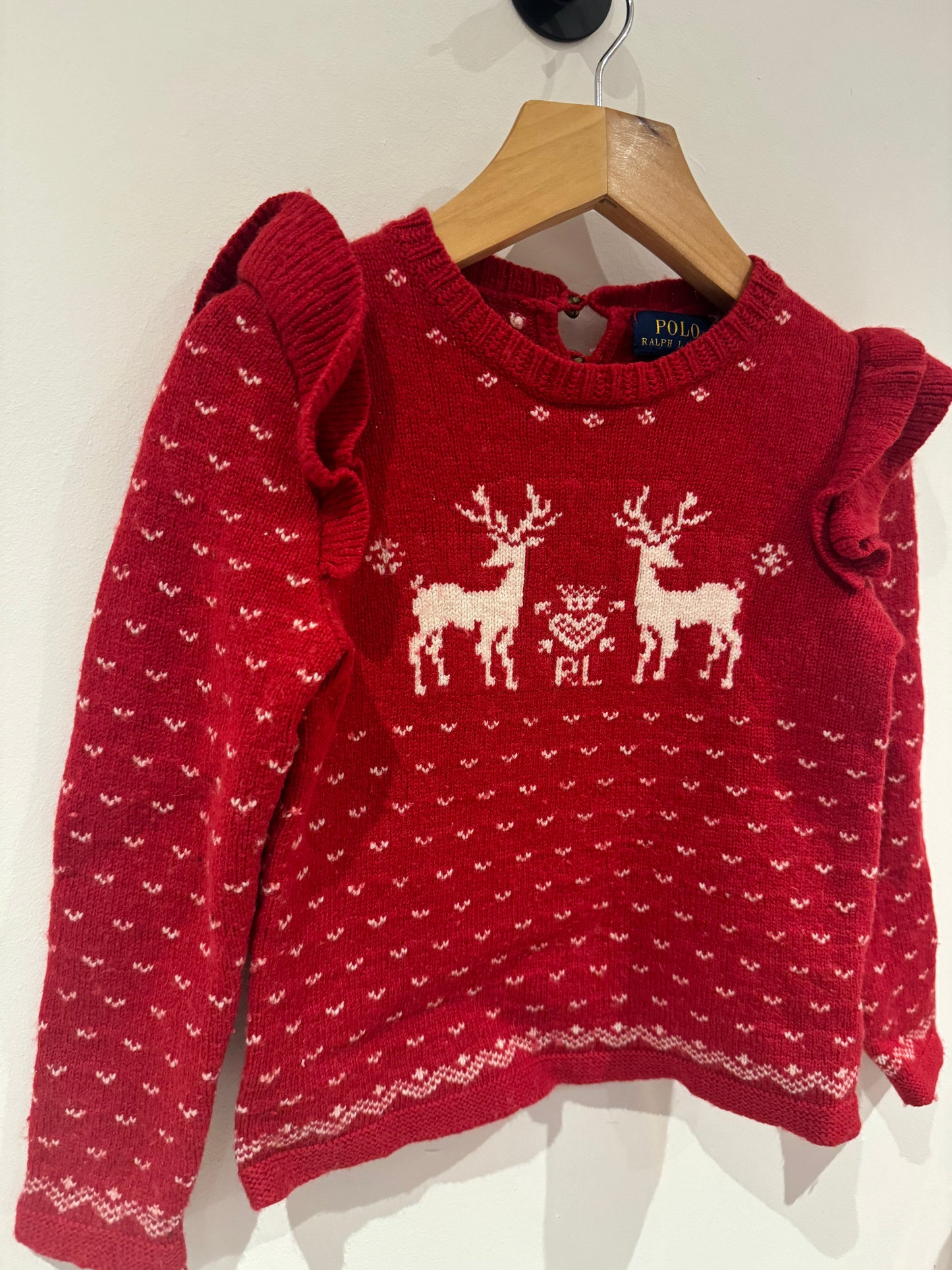 Ralph Lauren Christmas jumper 5y