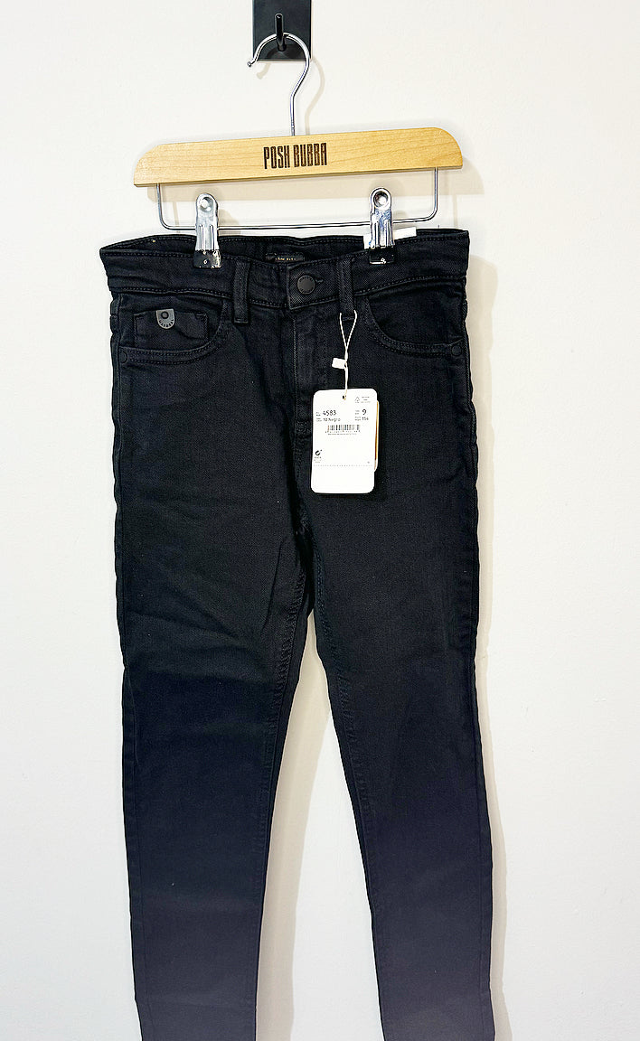 Mayoral Skinny Black Jeans 9-10y