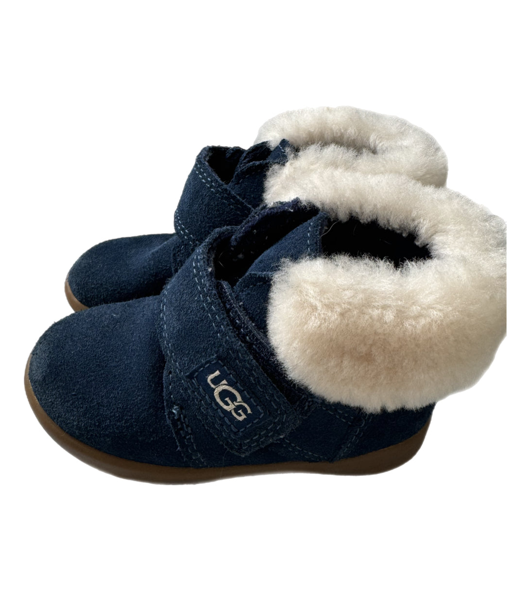 UGG момчешки зимни обувки в тъмносиньо, EU22, употребявани, 141032