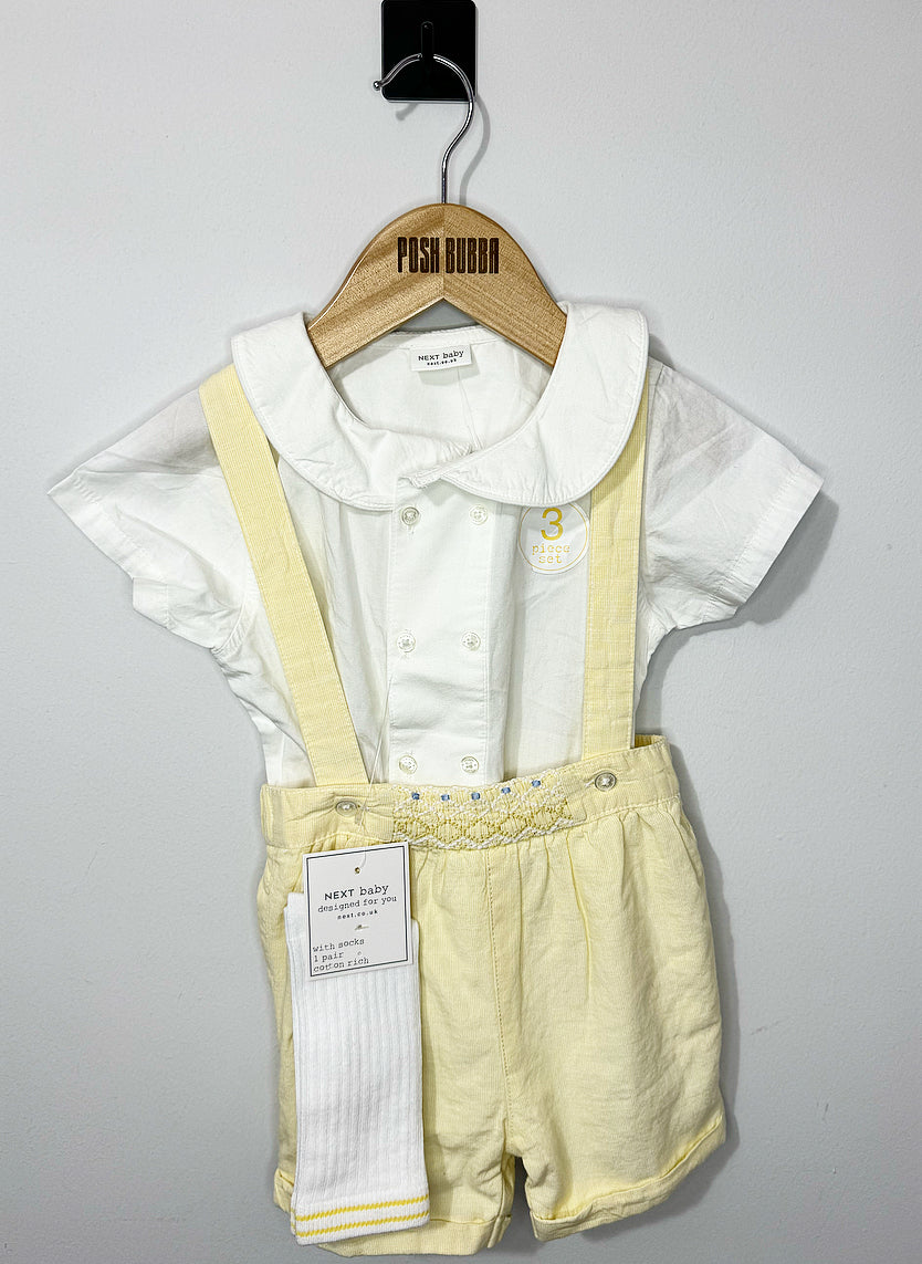 Next Summer Set Yellow 12-18m