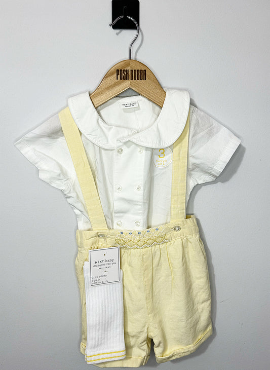 Next Summer Set Yellow 12-18m