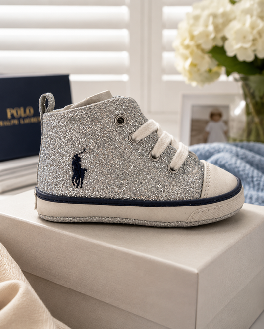Ralph Lauren Glitter Baby Shoes EU18