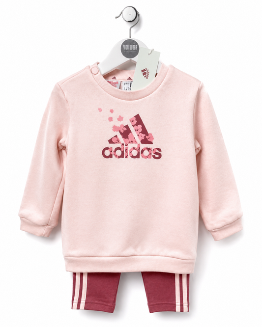 Adidas Baby Girls Tracksuit 12-18m New with tags 141053