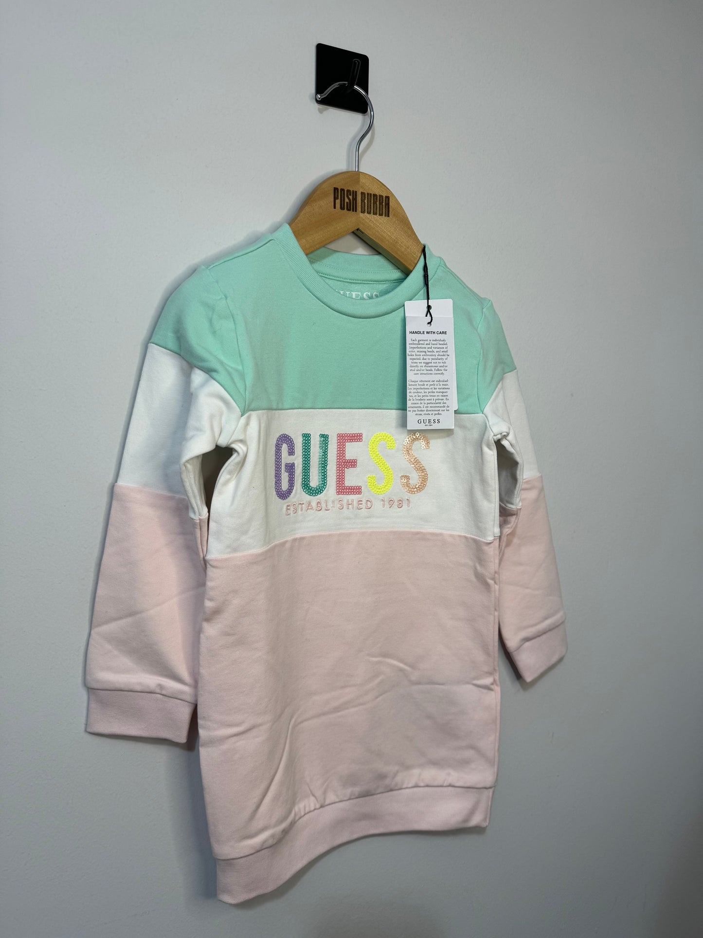 Guess Long Sleeve Dress 2y