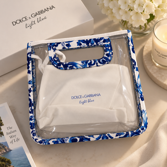D&G light blue clutch