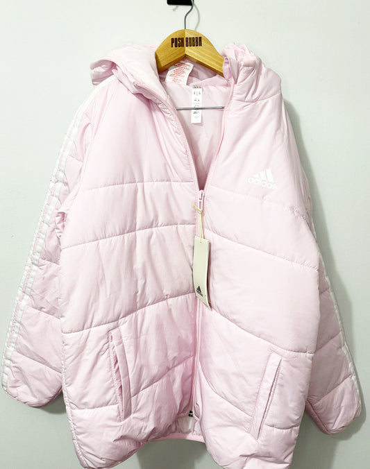 Adidas Pink Girls Coat 10-11y 152cm