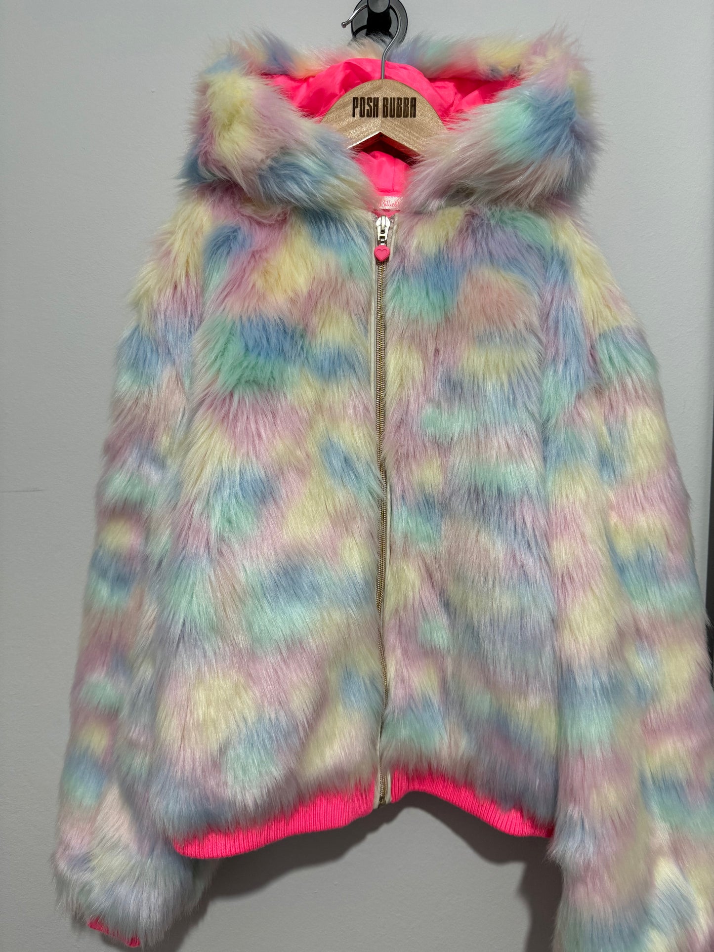 Billiblush Multicolour Coat 12-14y New No Tags 141020