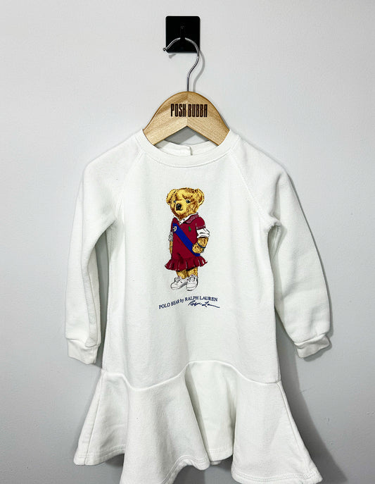 Ralph Lauren Royal Bear Dress 2y No Tags