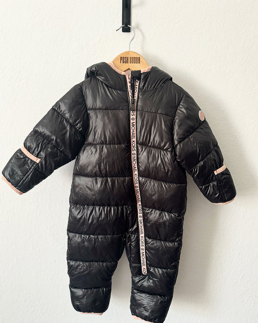 Michael Kors Black Snowsuit 6-12m No Tags #5001